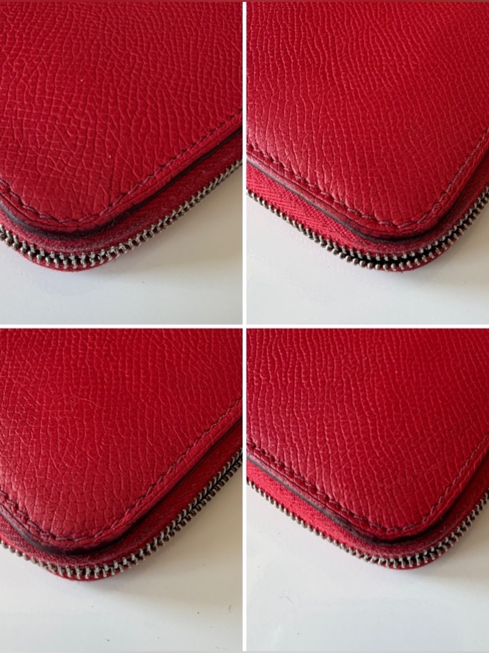 Hermès Azap Silk’In Long Wallet – Texas Rose Epsom Leather with Silk Lining - Picture 4 of 16